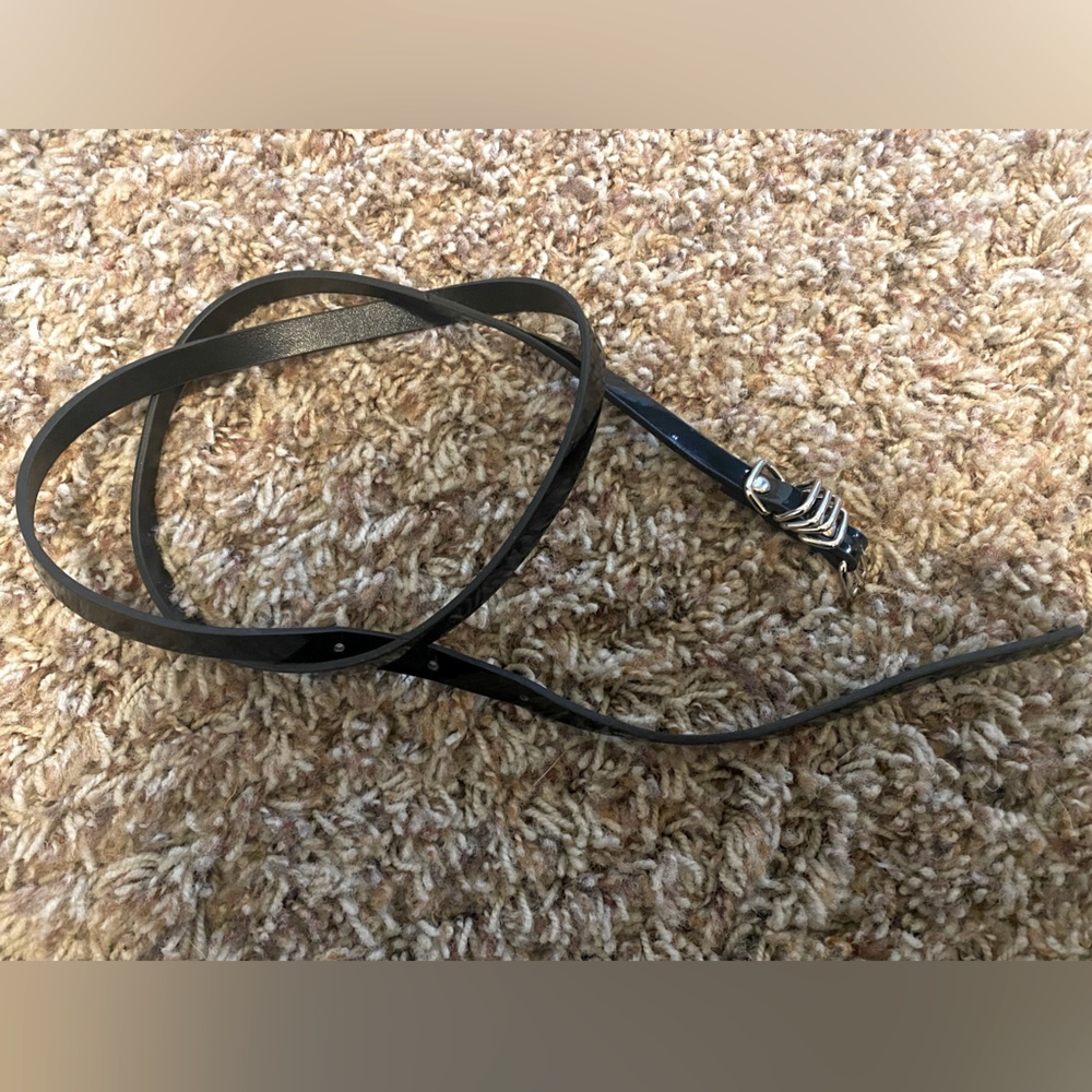 🔴 10/$10! Ladies Black Dress Belt
